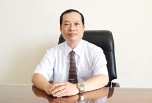 BS.CKII Nguyễn Quang Thông, Giám đốc Trung tâm Phòng, chống HIV/AIDS TP Cần Thơ. Ảnh: K.N