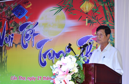 BS.CKI Huỳnh Văn Nhanh, Phó Giám đốc Sở Y tế TP Cần Thơ, phát biểu khai mạc.