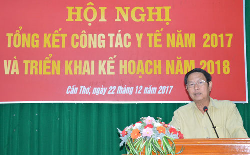 Ông Lê Văn Tâm, Phó Chủ tịch Thường trực UBND thành phố, phát biểu chỉ đạo.