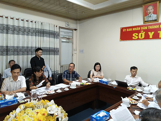 Hội đồng chấm Giải thưởng “Thành tựu y khoa thành phố Cần Thơ” họp tại Sở Y tế TP Cần Thơ.